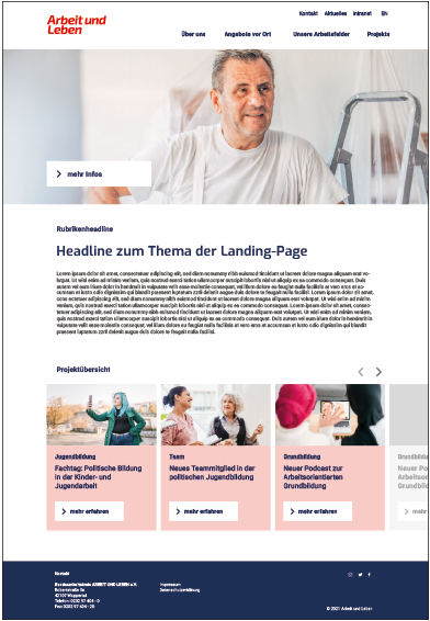 Arbeit und Leben Website 2
